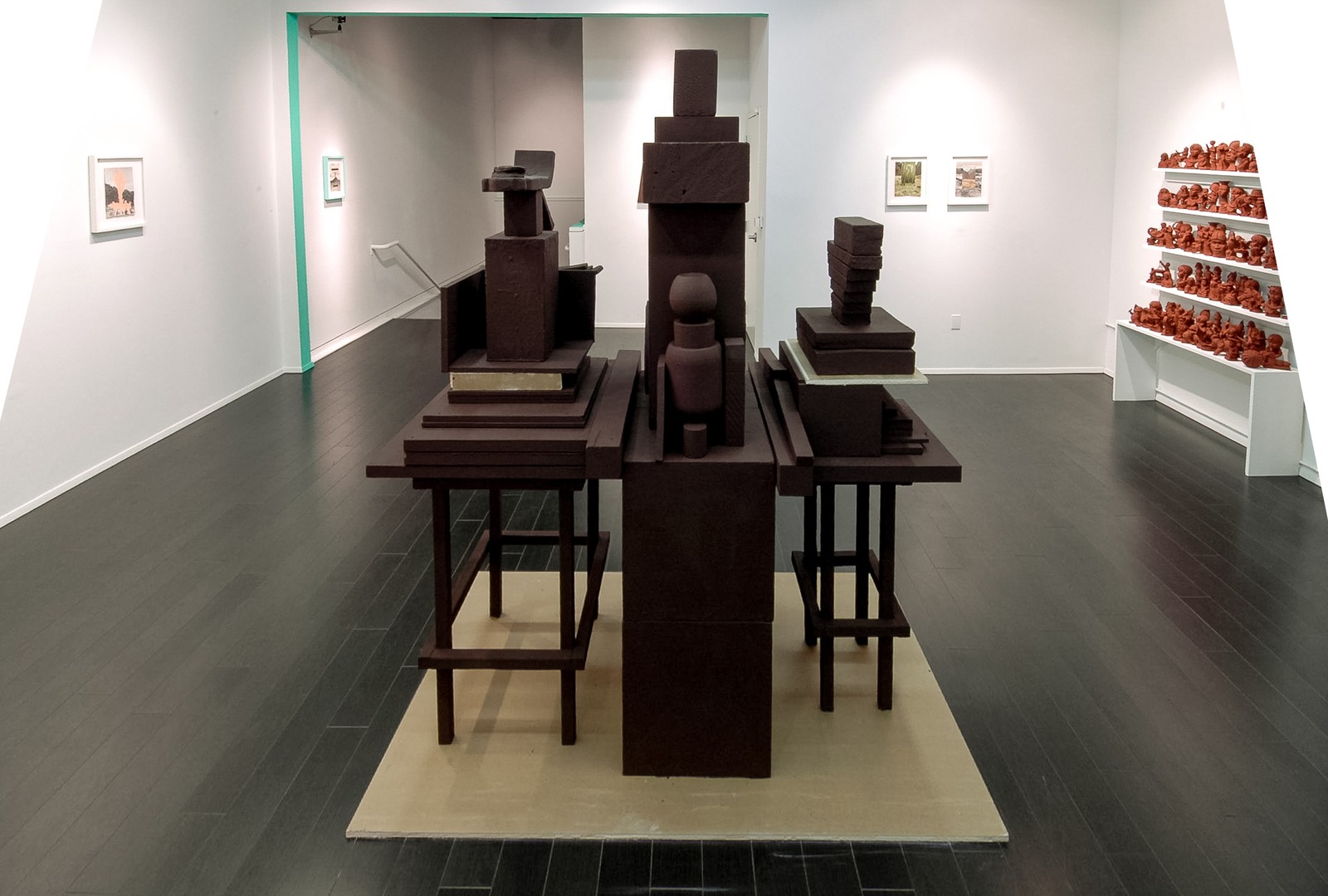 Brion Nuda Rosch, installation view, Eli Ridgway Gallery, San Francisco, 2009