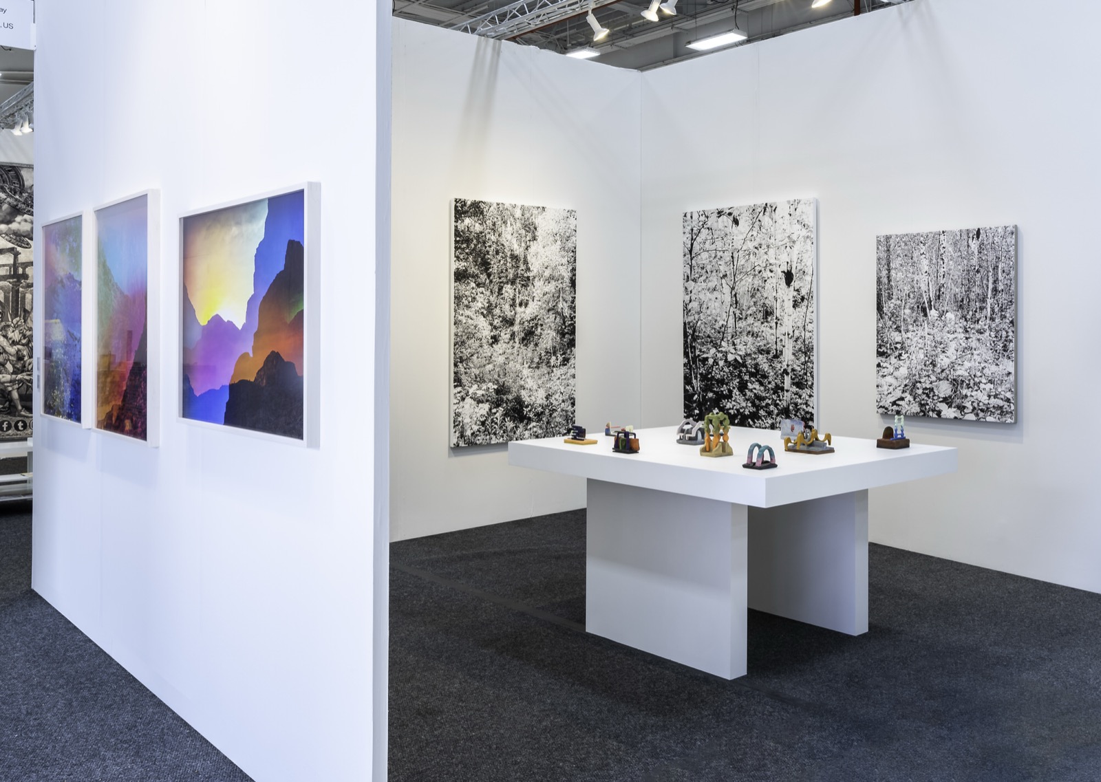 Eli Ridgway Gallery at NADA New York 2022 — booth installation view